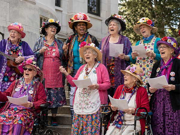 Triangle Raging Grannies